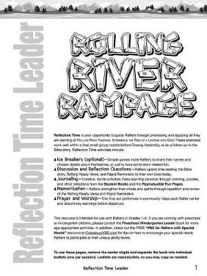 Cover of VBS 2018 Rolling River Rampage Reflection