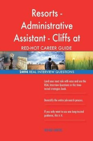 Cover of Resorts - Administrative Assistant - Cliffs at Long Creek RED-HOT Career; 2494 R