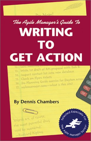 Book cover for The Agile Manager's Guide to Writing to Get Action