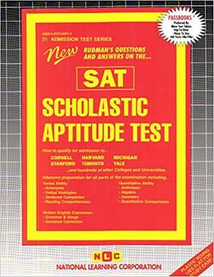 Book cover for SCHOLASTIC APTITUDE TEST (SAT)