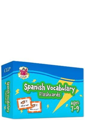 Book cover for New Spanish Vocabulary Flashcards for Ages 7-9