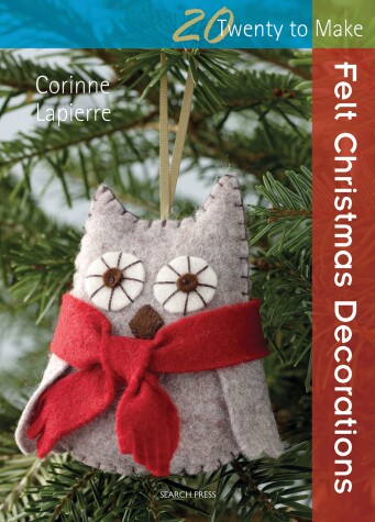 Book cover for 20 to Stitch: Felt Christmas Decorations