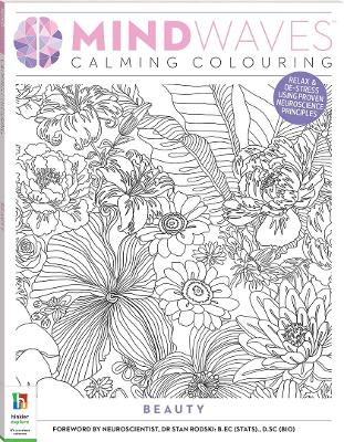 Book cover for Mindwaves Calming Colouring Beauty