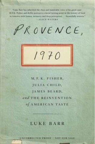 Cover of Provence, 1970