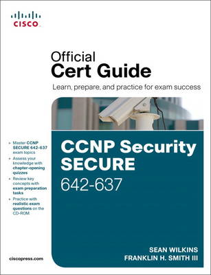 Book cover for CCNP Security Secure 642-637 Official Cert Guide