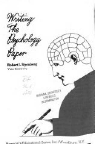 Cover of Writing the Psychology Paper