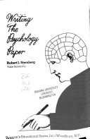 Book cover for Writing the Psychology Paper