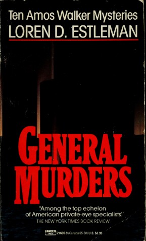 Book cover for General Murders