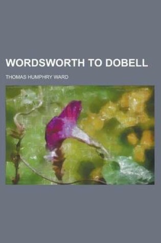 Cover of Wordsworth to Dobell