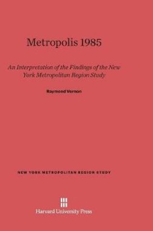 Cover of Metropolis 1985