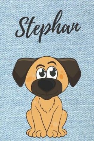 Cover of Stephan Notizbuch Hunde / Notiz-Buch / Notizheft / Malbuch / Kritzelbuch / Tagebuch / Journal / DIN A5 / Geschenke