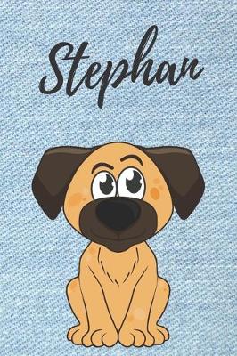 Book cover for Stephan Notizbuch Hunde / Notiz-Buch / Notizheft / Malbuch / Kritzelbuch / Tagebuch / Journal / DIN A5 / Geschenke