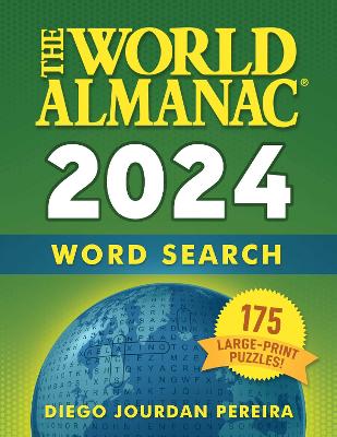 Book cover for The World Almanac 2024 Word Search