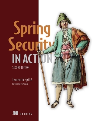 Book cover for Spring Security in Action, Second Edition