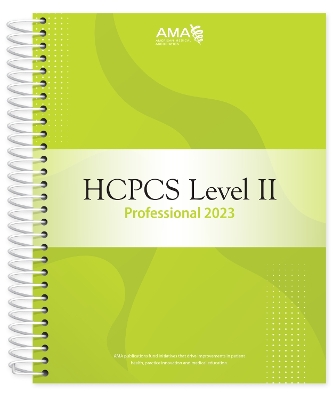 Book cover for HCPCS 2023 Level II Professional Edition