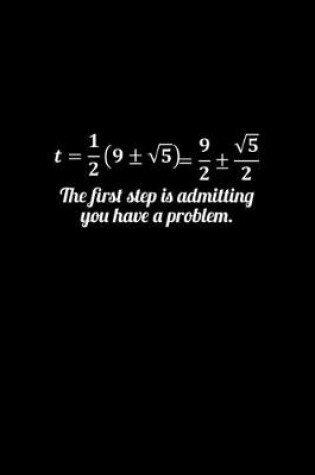 Cover of Math equationThe first step is admitting you have a problem