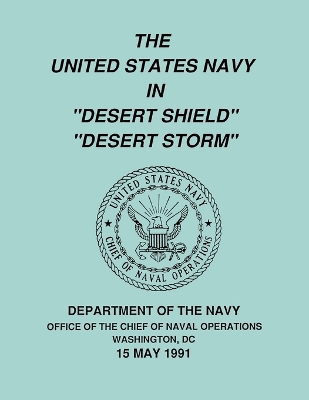 Book cover for The United States Navy in "Desert Shield" and "Desert Storm"