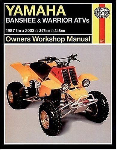 Cover of Yamaha Warrior and Banshee ATVs (87-03)