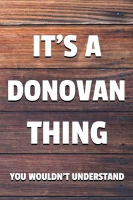 Book cover for It's a Donovan Thing You Wouldn't Understand