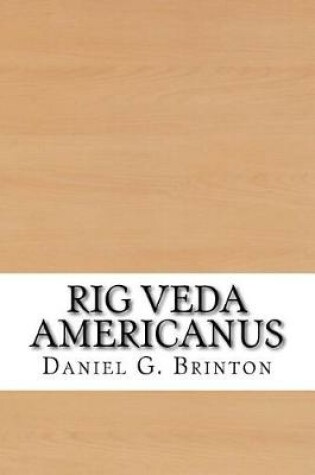 Cover of Rig Veda Americanus