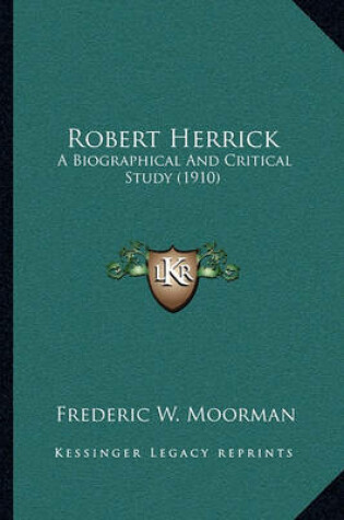 Cover of Robert Herrick