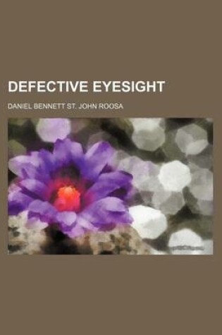 Cover of Defective Eyesight