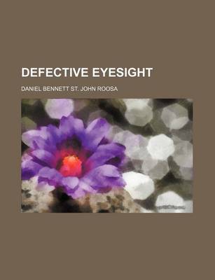 Book cover for Defective Eyesight