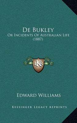 Book cover for de Bukley