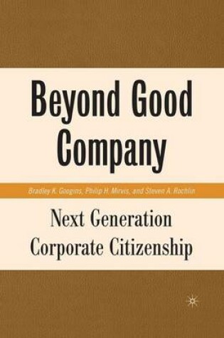 Cover of Beyond Good Company