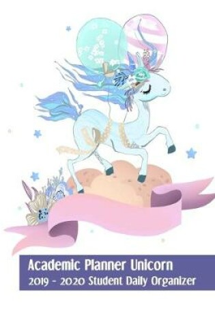Cover of Academic Planner Unicorn