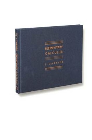 Cover of Elementary Calculus