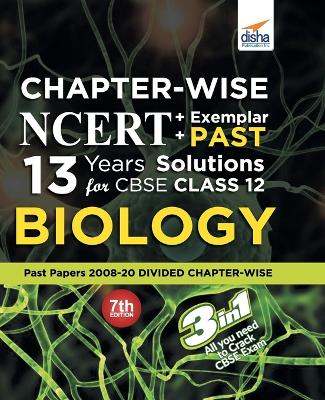 Cover of Chapter-wise NCERT + Exemplar + PAST 13 Years Solutions for CBSE Class 12 Biology 7th Edition