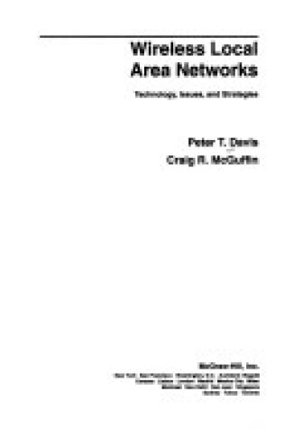 Cover of Wireless Local Area Networks