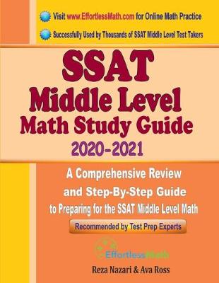 Book cover for SSAT Middle Level Math Study Guide 2020 - 2021