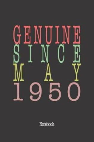 Cover of Genuine Since May 1950