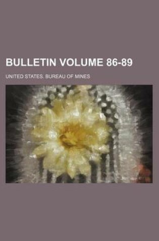 Cover of Bulletin Volume 86-89