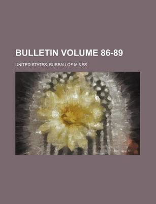 Book cover for Bulletin Volume 86-89