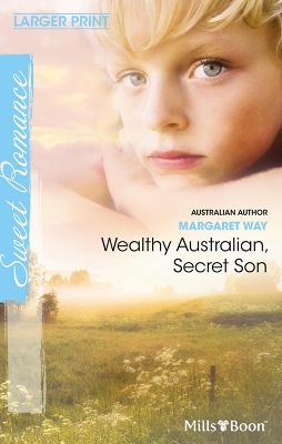 Book cover for Wealthy Australian, Secret Son