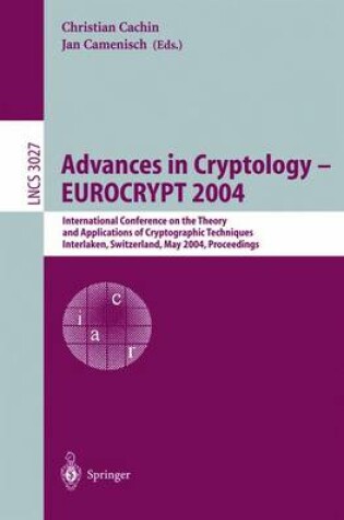 Cover of Advances in Cryptology