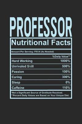 Book cover for Professor Nutritional Facts