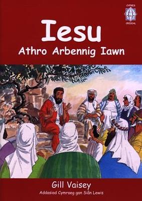 Book cover for Cyfres Crisial: Iesu - Athro Arbennig Iawn (Llyfr Mawr)