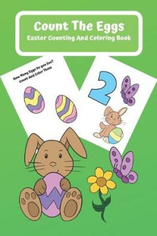 Cover of Count The Eggs Easter Counting and Coloring Book