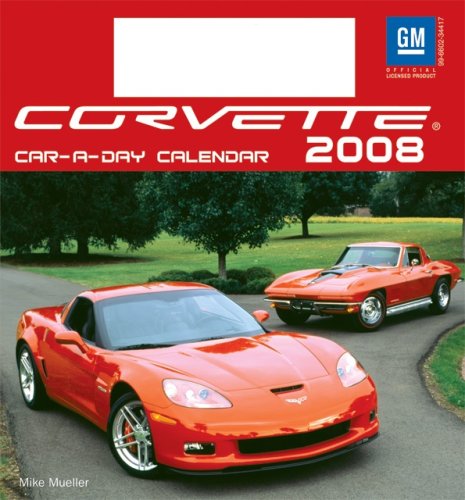 Book cover for Corvette Car a Day Calendar 2008