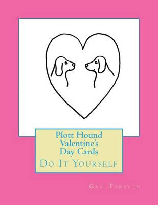 Book cover for Plott Hound Valentine's Day Cards