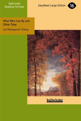 Book cover for What Men Live By and Other Tales