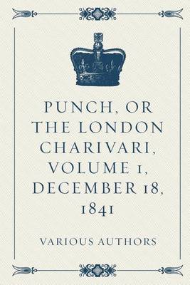 Book cover for Punch, or the London Charivari, Volume 1, December 18, 1841