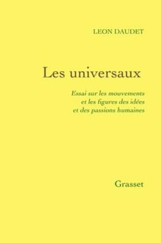 Cover of Les Universaux