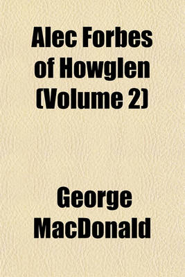 Book cover for Alec Forbes of Howglen (Volume 2)