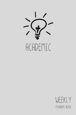 Cover of Academic Weekly Planner Book
