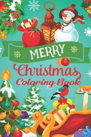 Cover of Merry Christmas Coloring Book